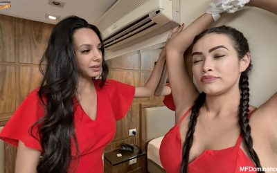 Anita Thompson Hand Squeezing Face